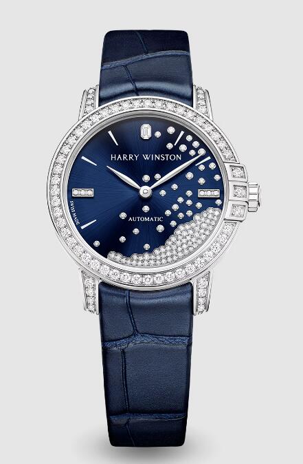 Best Harry Winston Midnight Diamond Drops Automatic 29mm MIDAHM29WW002 Replica Watch